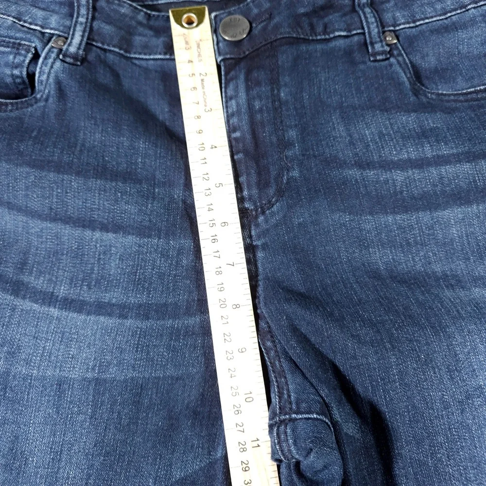 Kut‎ from the Kloth Baby Bootcut Jeans Womens 16S Dark Blue Stretch Denim